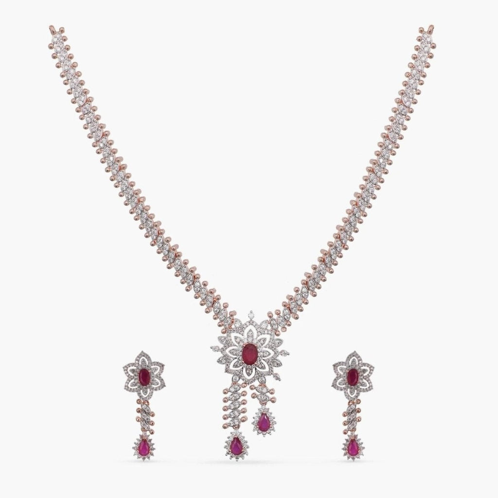 Zivah Nakshatra CZ Necklace Set